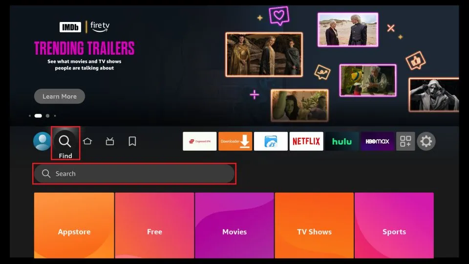 aplicaciones de Amazon en tu Firestick